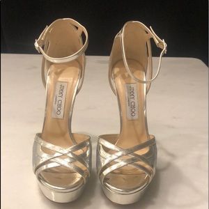 Jimmy Choo strappy heels